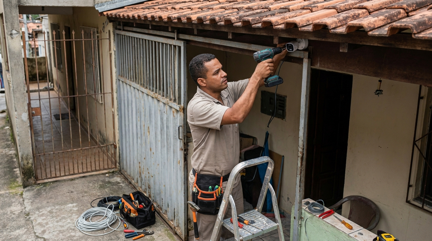 Instalacao de cameras de seguranca em Sorocaba‑SP