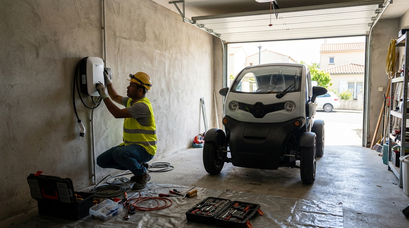Instalacao de carregador de carro eletrico profissional em Sorocaba‑SP