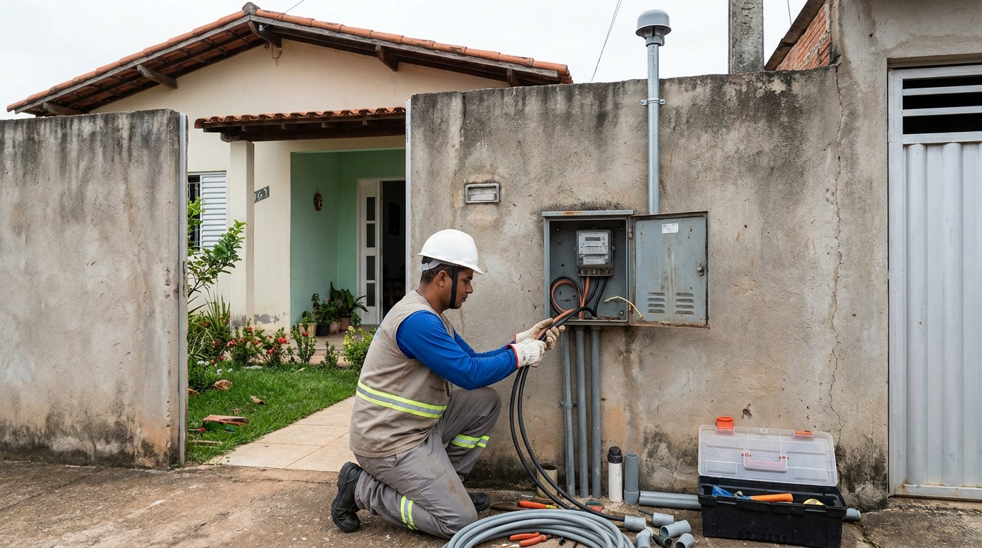 Instalacao de padrao de energia em Sorocaba‑SP