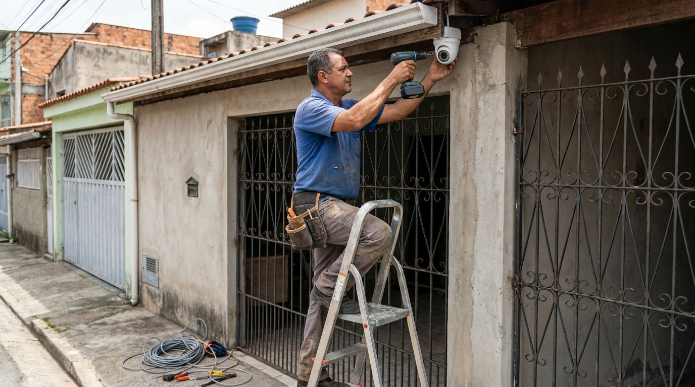 Instalacao de sistema de monitoramento em Sorocaba‑SP