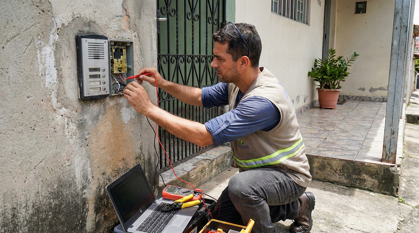 Reparo de interfone em Sorocaba‑SP
