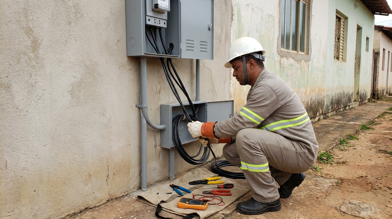 Troca de padrao de energia em Sorocaba‑SP